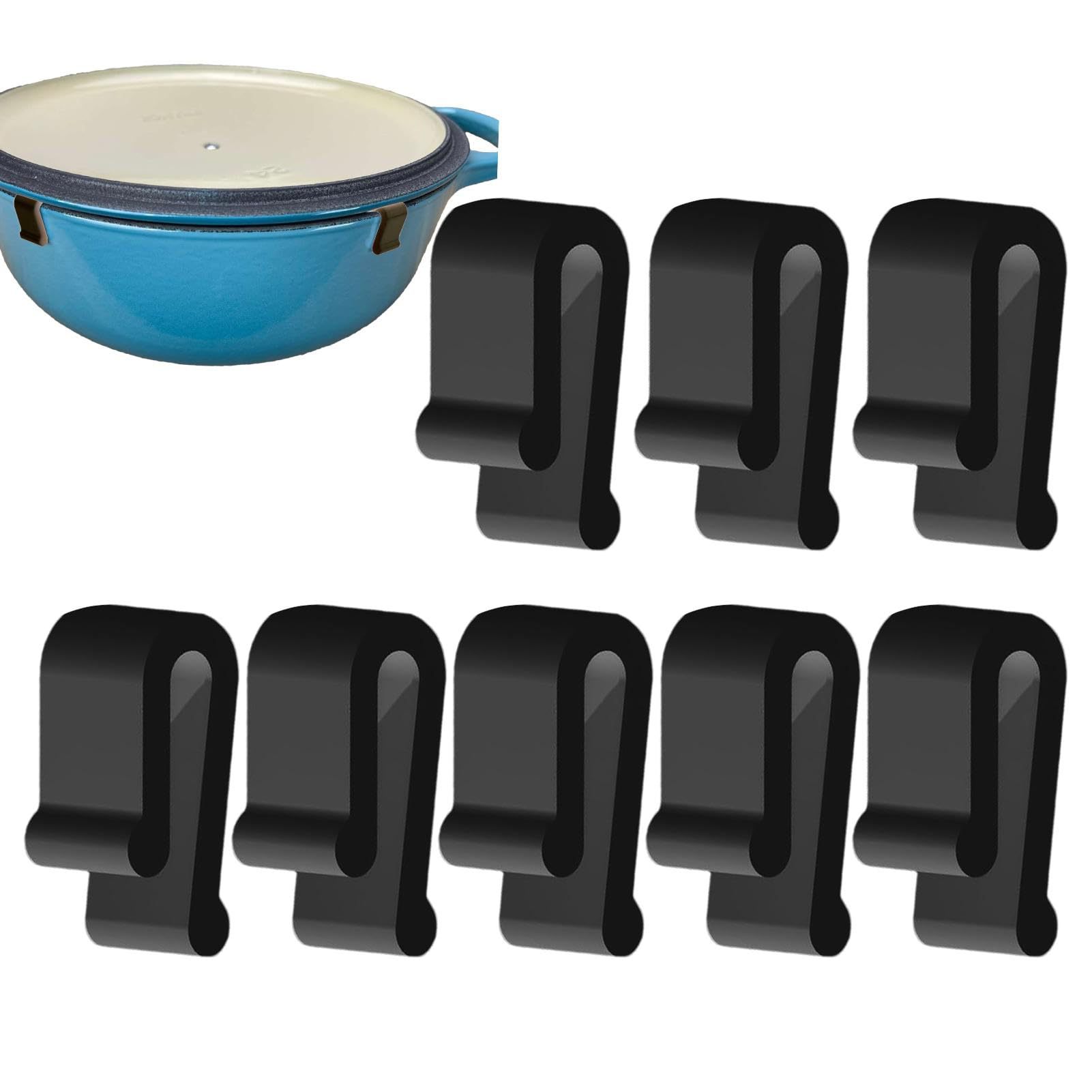 Dosa Pan Iron - Clipes protetores de forno holandês de