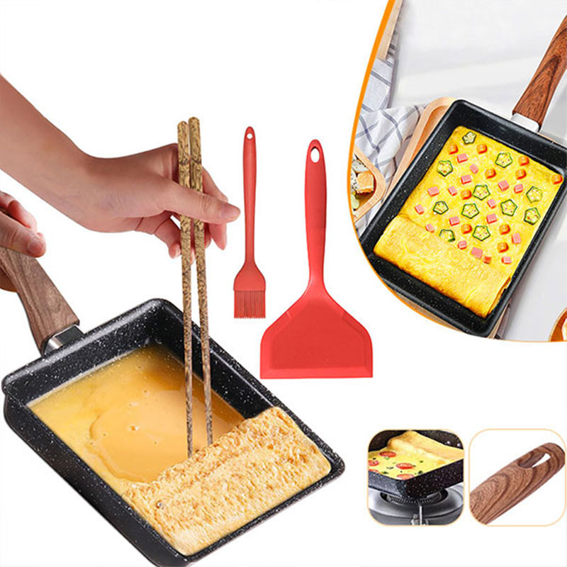 Dosa Pan Iron - Tamagoyaki japonês omelete pan antiaderente ovo