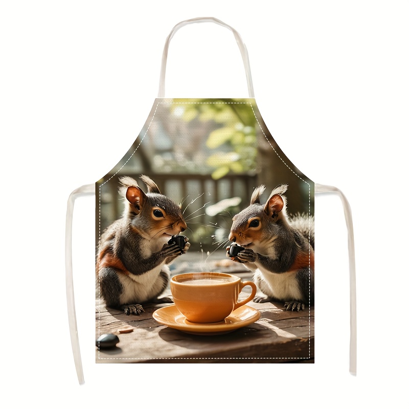 Avental de Linho com Estampa d - Home Cooking Ideas avaliação e preço