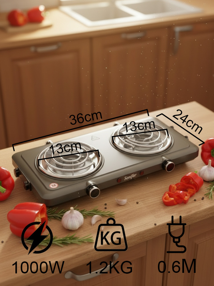 Placa Elétrica Dupla Sonifer S - Hot Pot Portable Dual avaliação e preço