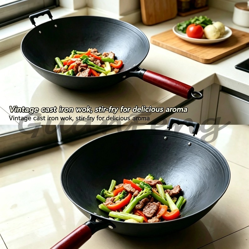 Panelas de Ferro Forjadas à Mã - Home Cooking Chinese avaliação e preço